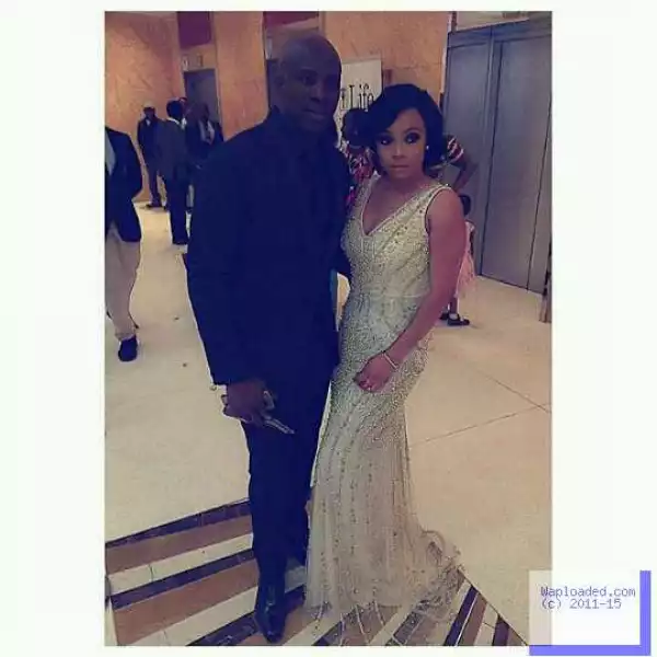 Back On? Toke Makinwa And Hubby Maje Ayida Step Out For The Future Awards 2015